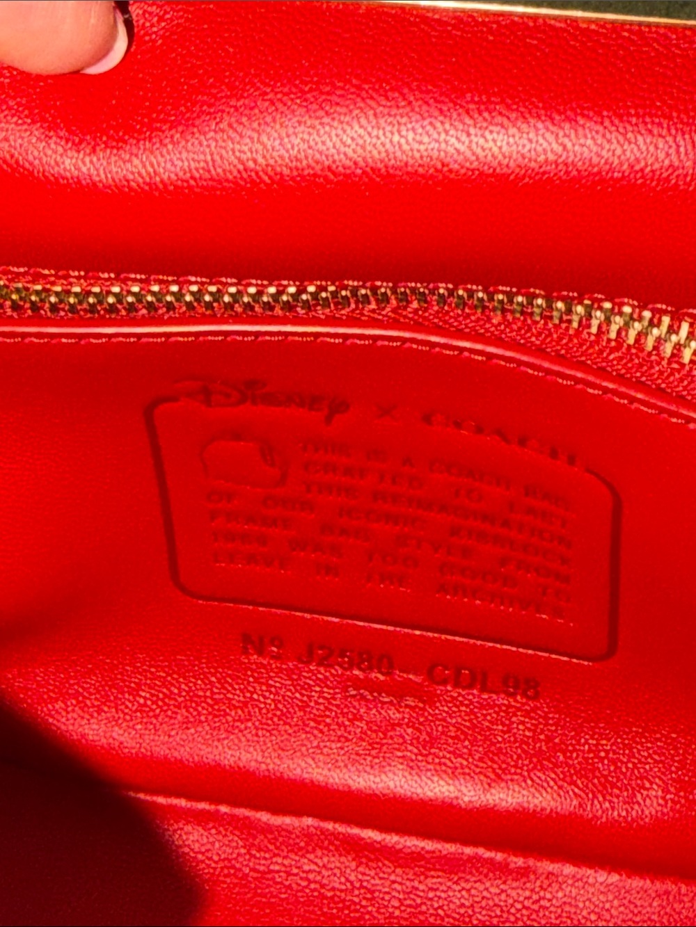 Coach Disney Pluto kisslock Crossbody Bag with Gold Hardware - Picture 2 of 3